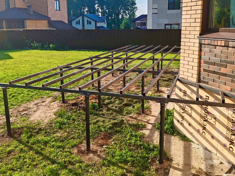 Терраса в ТСН Солнечная поляна